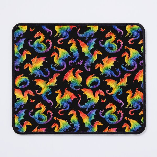 Item preview, Dragon Fire Dark Rainbow designed and sold by parisiantoast.