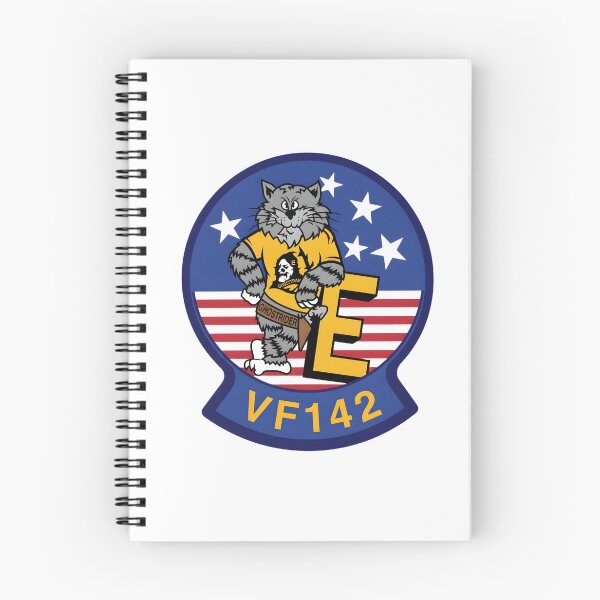 Item preview, US Navy Fighter Squadron 142 (VF-142) "Ghostriders" Battle Effectiveness "E" Insignia designed and sold by CharlieDesings.