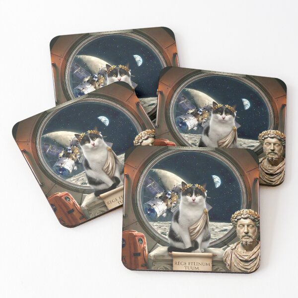 Item preview, ​Stoic Cat Gosha: The Obstacle is the Nap designed and sold by NadinGerasi.