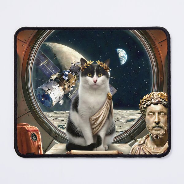 Item preview, Stoic Cat Gosha: The Obstacle is the Nap designed and sold by NadinGerasi.