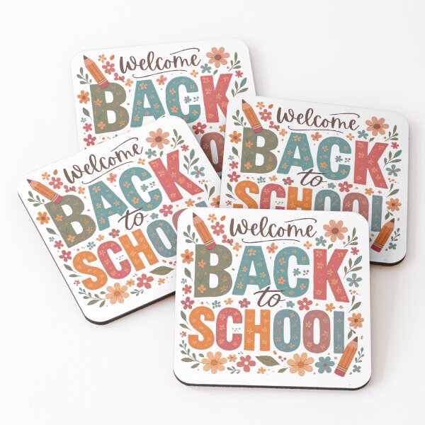 Item preview, Retro Boho Floral Welcome Back to School 2026 designed and sold by VibranPalette.