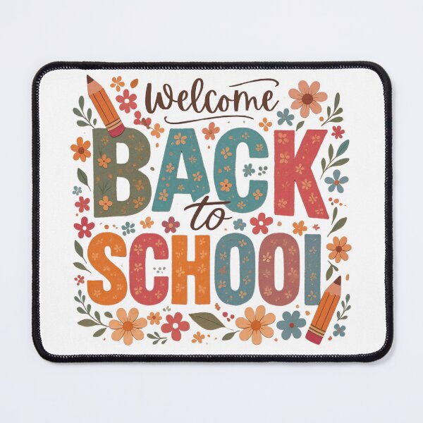 Item preview, Retro Boho Floral Welcome Back to School 2026 designed and sold by VibranPalette.