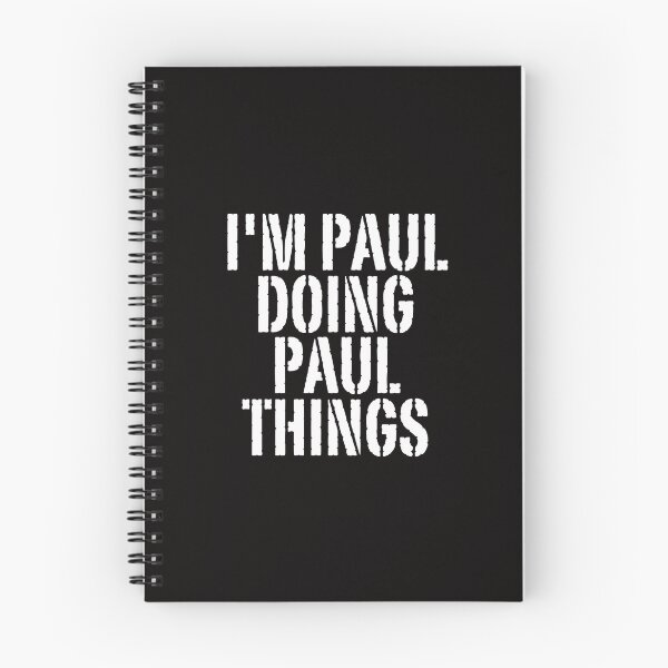 Item preview, I'M PAUL DOING PAUL THINGS Shirt Funny Christmas Gift Idea designed and sold by WeirdlyRare.