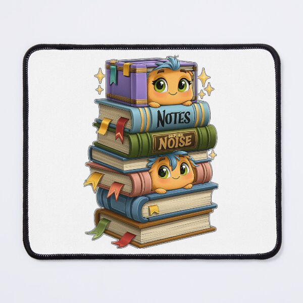 Item preview, Cute Book Monsters Notes Before Noise designed and sold by Marcikart.