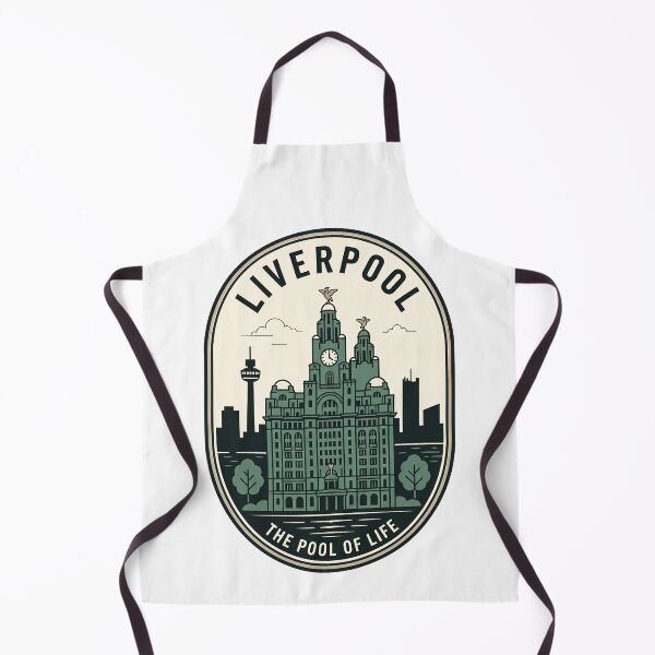 Item preview, Vintage Liverpool Skyline Royal Liver Building Badge designed and sold by k3rstman1.