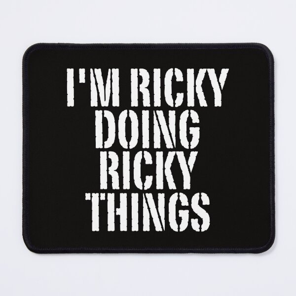 Item preview, I'M RICKY DOING RICKY THINGS Shirt Funny Christmas Gift Idea designed and sold by WeirdlyRare.