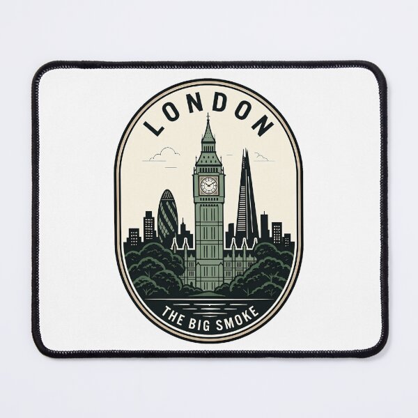 Item preview, Vintage London Skyline Big Ben Travel Badge designed and sold by k3rstman1.