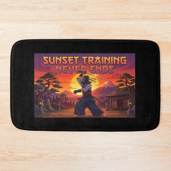 Item preview, Inspirational Anime Samurai Sunset Quote – Motivational Japanese Warrior Gift for Gamers & Anime Fans designed and sold by Im-Ara.