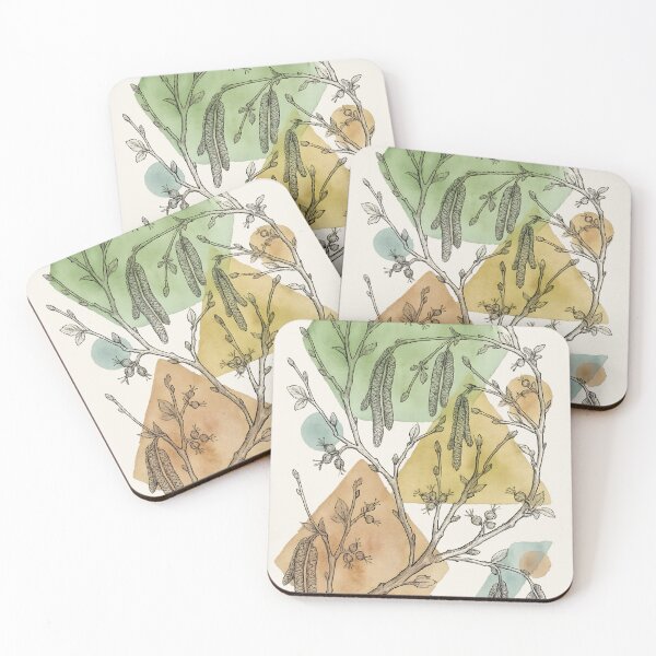 Item preview, Botanical Whisper Collage designed and sold by blankTeeShirt.