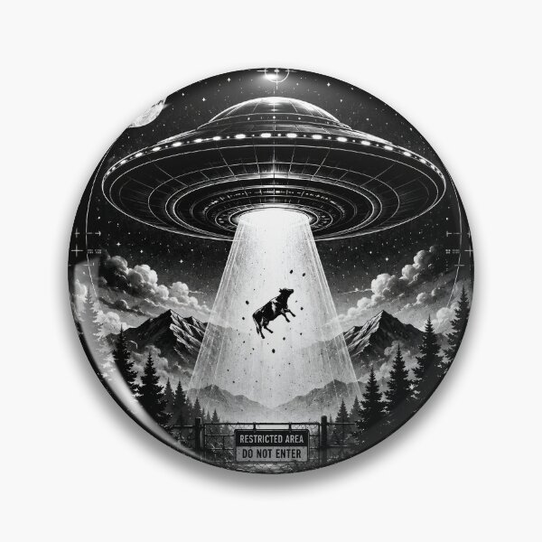 Item preview, UFO Abduction Graphic Tee - Vintage Area 51 Design designed and sold by OfficialBDC.