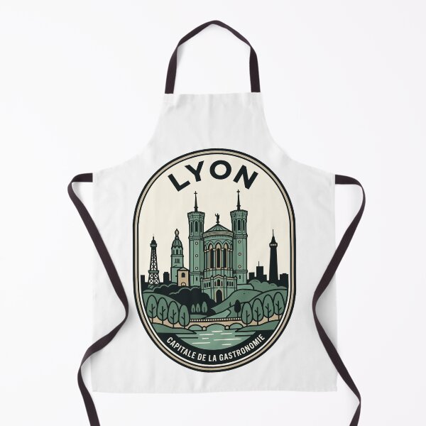 Item preview, Lyon France Vintage Travel Badge Gastronomy Capital designed and sold by k3rstman1.