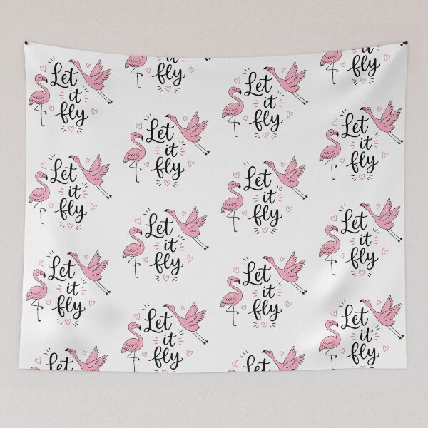 Item preview,  Pink flamingos designed and sold by PrintLabStudio.