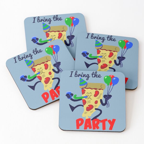 Item preview, Pizza Party (with text) #2 designed and sold by CamelCactus.