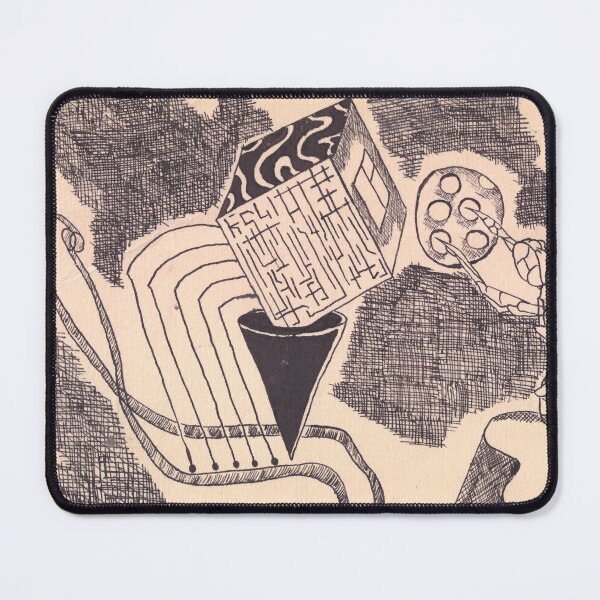Item preview, Trance: Surreal Pen & Ink Drawing designed and sold by 90 A.