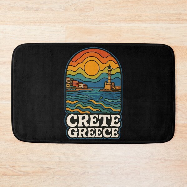 Item preview, Crete Greece Trippy Art Travel designed and sold by TomFrontierArt.