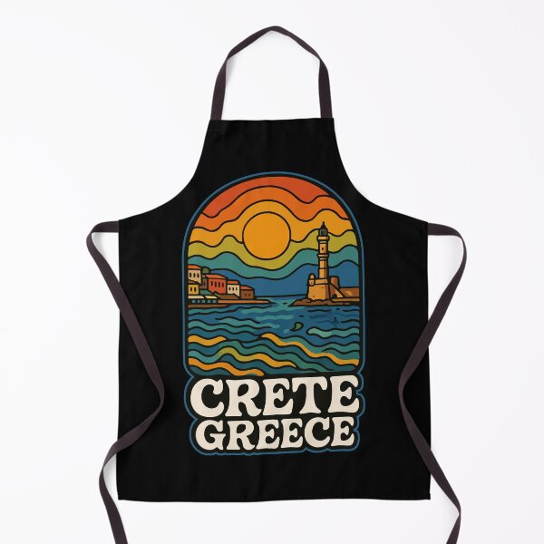 Item preview, Crete Greece Trippy Art Travel designed and sold by TomFrontierArt.