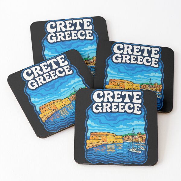 Item preview, Crete Greece Island Trippy Travel designed and sold by TomFrontierArt.