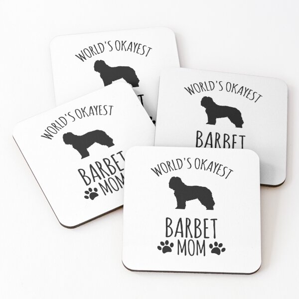 Item preview, Worlds Okayest Barbet Mom - Dog Mom designed and sold by kindxinn.