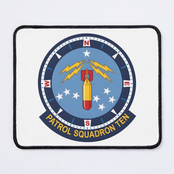 Item preview, US Navy Patrol Squadron Ten (VP-10) "Red Lancers" Insignia designed and sold by CharlieDesings.
