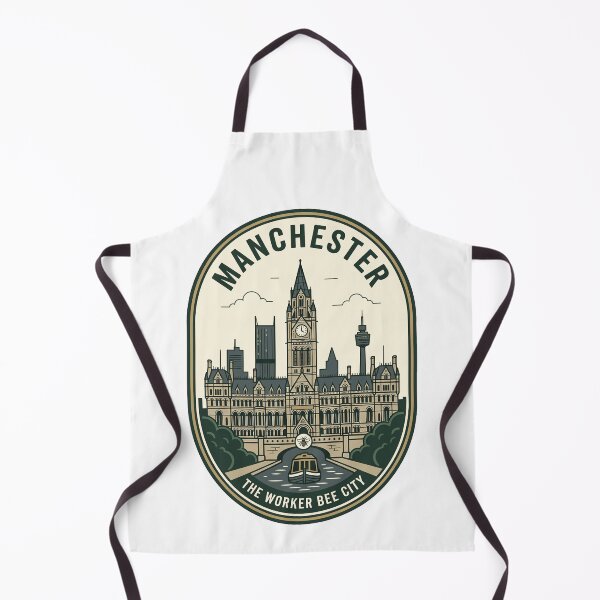 Item preview, Vintage Manchester Worker Bee City Skyline designed and sold by k3rstman1.