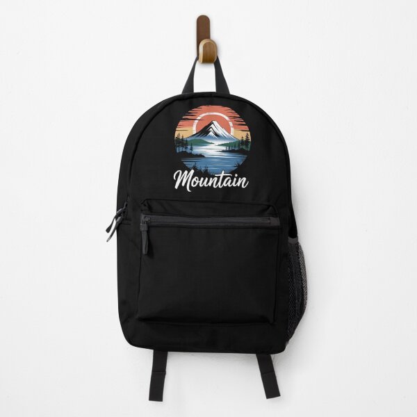Item preview, Mountain Lake Retro Sunset Nature Wilderness T-Shirt designed and sold by DarylWelsh2024.