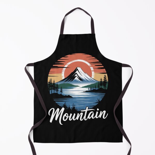 Item preview, Mountain Lake Retro Sunset Nature Wilderness T-Shirt designed and sold by DarylWelsh2024.