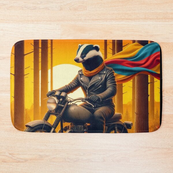 Item preview, Badger Rider – Surreal Motorcycle Adventure designed and sold by Dogandesighn.