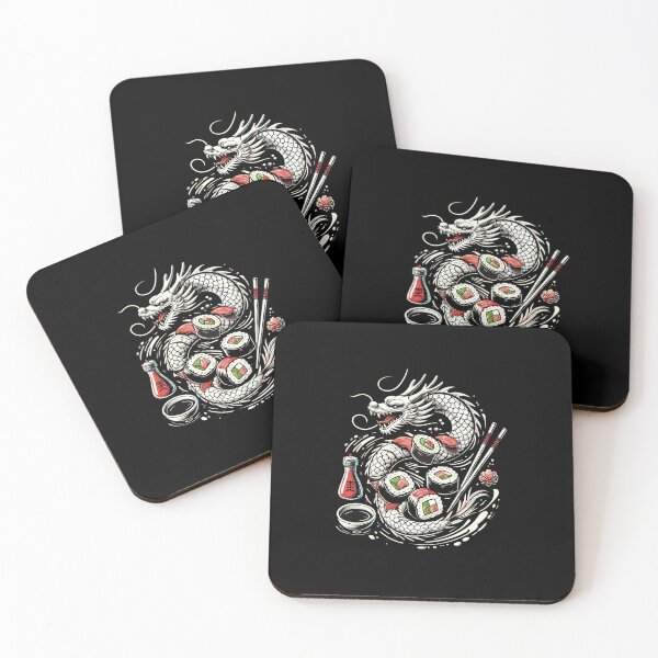 Item preview, Sushi Dragon Ink Splash designed and sold by SiarheiYur.