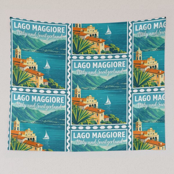 Item preview, Lago Maggiore Lake - Travel Art designed and sold by clintang.