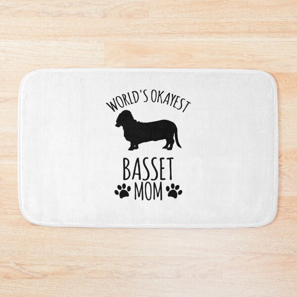 Item preview, Worlds Okayest Basset Mom - Dog Mom designed and sold by kindxinn.