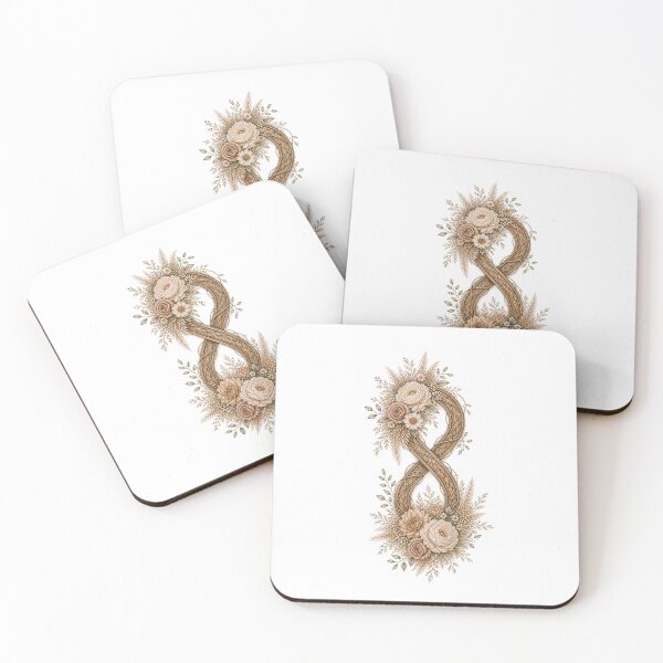 Item preview, Floral Infinity Symbol designed and sold by PetalGarden.