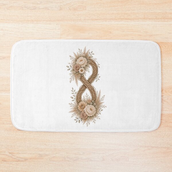 Item preview, Floral Infinity Symbol designed and sold by PetalGarden.
