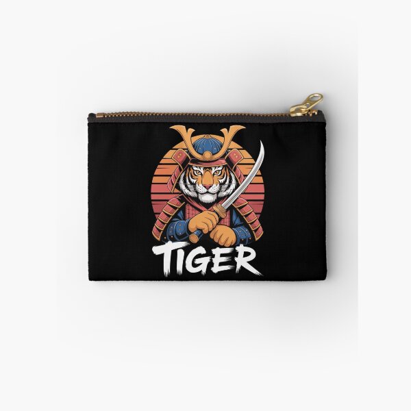 Item preview, Tiger Samurai Warrior Retro Sunset Japanese Anime T-Shirt designed and sold by DarylWelsh2024.