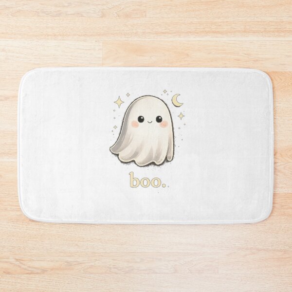 Artikelvorschau, Niedliches Geister-Boo-Design im minimalistischen Halloween-Stil entworfen und verkauft von MotylekAnia.