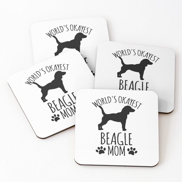 Item preview, Worlds Okayest Beagle Mom - Dog Mom designed and sold by kindxinn.