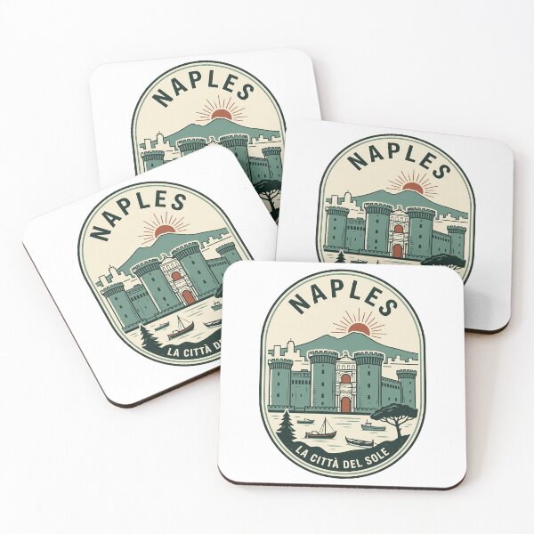 Item preview, Vintage Naples Italy Castel Nuovo Travel Badge designed and sold by k3rstman1.