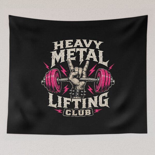 Item preview, Heavy Metal Lifting Club designed and sold by zoes-ink.