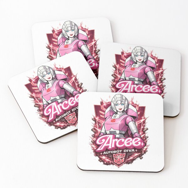 Item preview, Arcee Autobot Diva Retro Anime Robot T-Shirt designed and sold by CatLovers Studio.