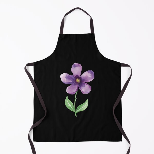 Item preview, Purple flower watercolor designed and sold by uunaa.