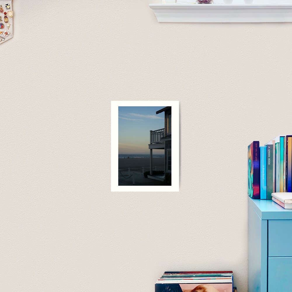 Dusk on Tybee Art Print