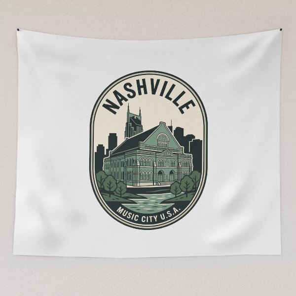 Item preview, Vintage Nashville Music City Ryman Auditorium Badge designed and sold by k3rstman1.