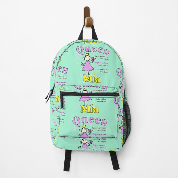 Item preview, Queen Mia - Personalized Name Gift - Doodle Style designed and sold by illeN-Art-World.