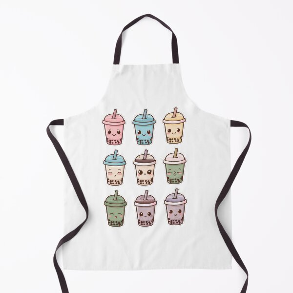 Artikelvorschau, Kawaii Bubble Tea Grid entworfen und verkauft von SiarheiYur.