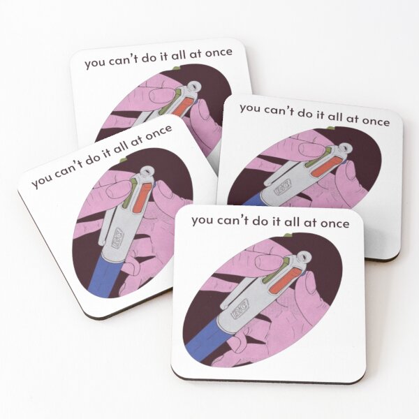 Item preview, you can't do it all at once pen designed and sold by indie cottage.