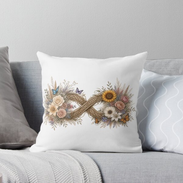Item preview, Floral Infinity Symbol designed and sold by PetalGarden.
