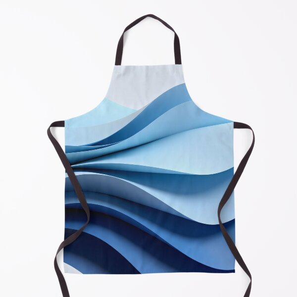 Item preview, Elegant Sculptural Blue Wave Abstract designed and sold by Paulocdias.