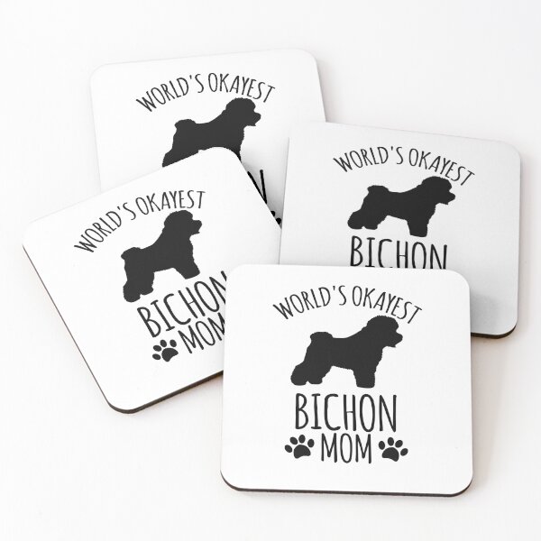 Item preview, Worlds Okayest Bichon Mom - Dog Mom designed and sold by kindxinn.
