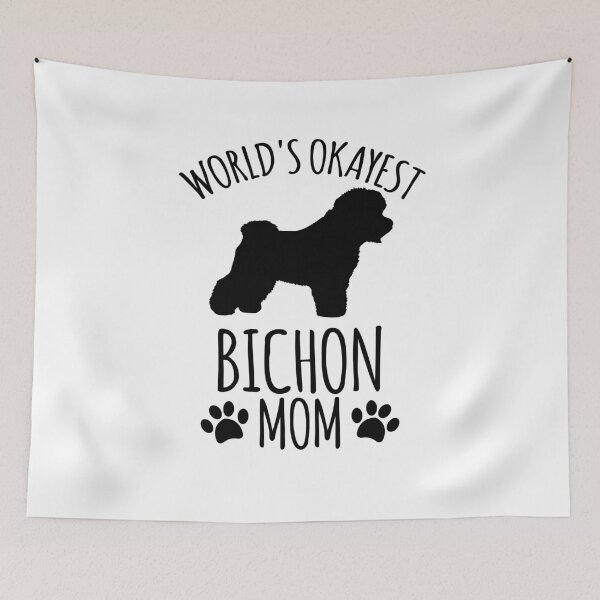 Item preview, Worlds Okayest Bichon Mom - Dog Mom designed and sold by kindxinn.