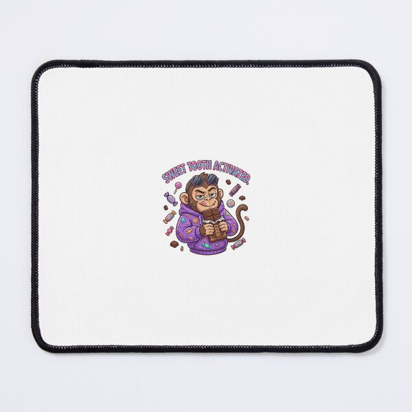 Item preview, Sweet Tooth Activated Monkey Sticker | Candy Lover Meme Cartoon designed and sold by Newkidshub.