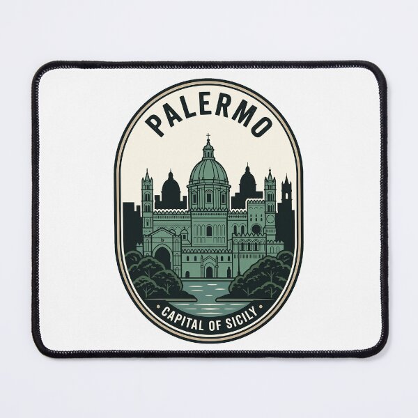 Item preview, Vintage Palermo Sicily Italy Travel Badge designed and sold by k3rstman1.